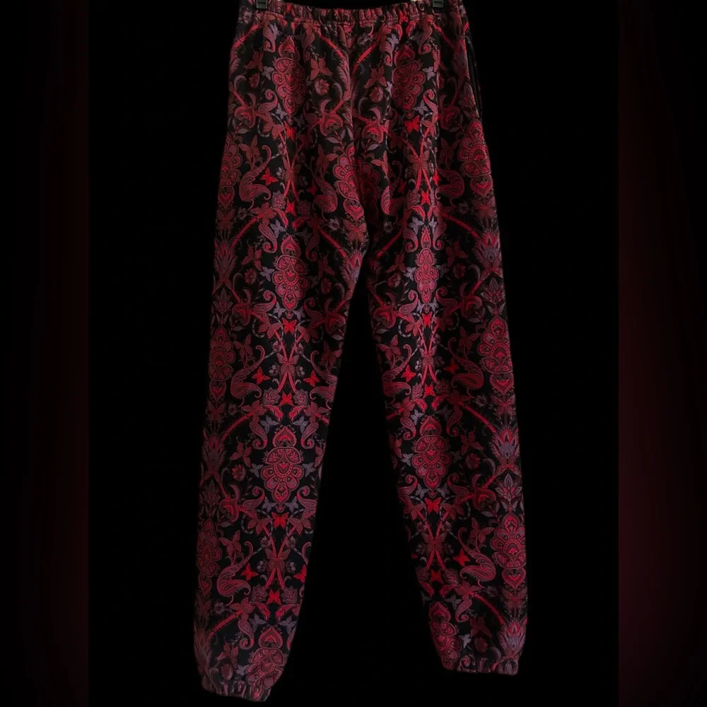 I.AM.GIA | Tatiana 2.0 Black Paisley Jogger Pant NWOT - Picture 8 of 9